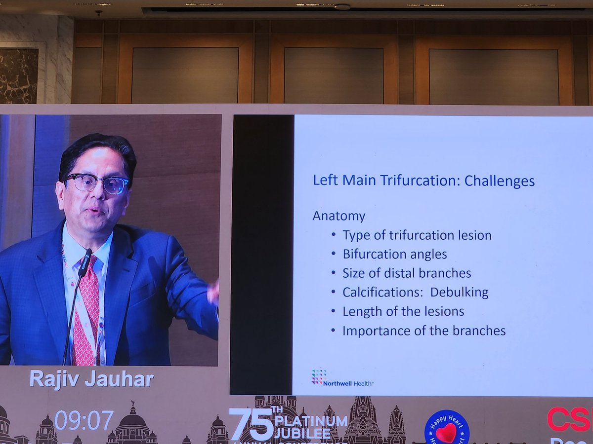 Sarju Ganatra, MD, FACC (@sarjuganatramd) on Twitter photo Excellent talk on complex coronary intervention and role of intracoronary imaging by Dr. Rajiv Jauhar <a href="/stentdoc1/">Rajiv Jauhar</a> at #CSICON23 #India #CardioTwitter 
<a href="/vigyanbang/">Vigyan Bang</a> <a href="/VijayBang2/">Dr Vijay Bang</a> <a href="/mmamas1973/">Mamas A. Mamas</a> Excellent talk on complex coronary intervention and role of intracoronary imaging by Dr. Rajiv Jauhar <a href="/stentdoc1/">Rajiv Jauhar</a> at #CSICON23 #India #CardioTwitter 
<a href="/vigyanbang/">Vigyan Bang</a> <a href="/VijayBang2/">Dr Vijay Bang</a> <a href="/mmamas1973/">Mamas A. Mamas</a>