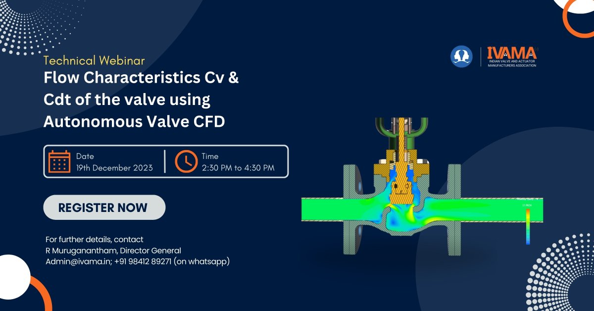 simulation_hub's tweet image. Join @ivamaindia and @simulation_hub for a groundbreaking #webinar on Autonomous Valve CFD. 

🎉 Register now: docs.google.com/forms/d/e/1FAI…

#ValveWorld #CFD #OilAndGasIndustry