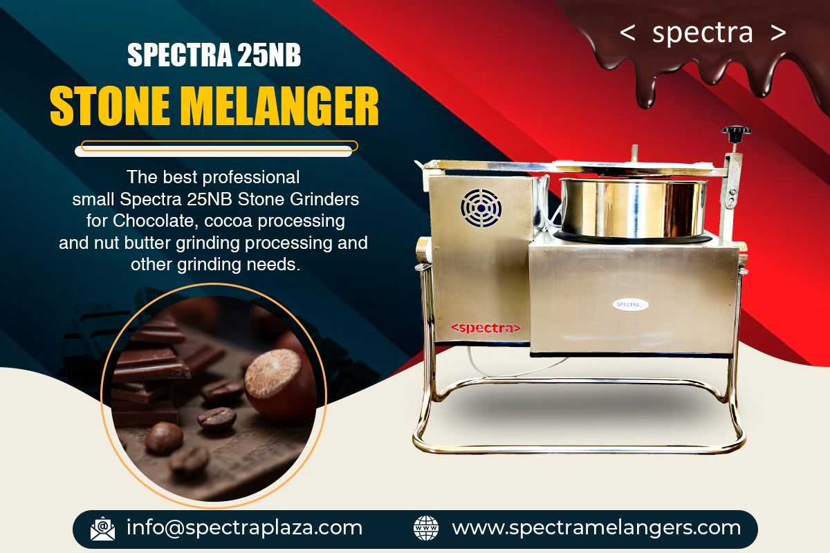 Spectra 45NB Stone Melanger with speed controller, 220 Volts