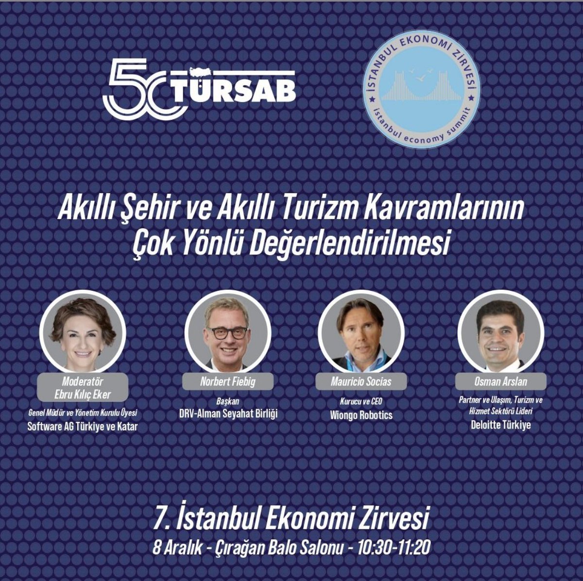 Sharing our experiences in the 7th Istanbul Economy Summit - Wiongo Robotics
#robotics #hospitality #smartdestination