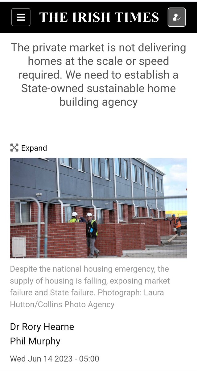 127000 is the salary needed to buy a new home in Dublin.
This is completely out of control.
Time to stop vulture funds and set up a public construction company to build affordable homes!