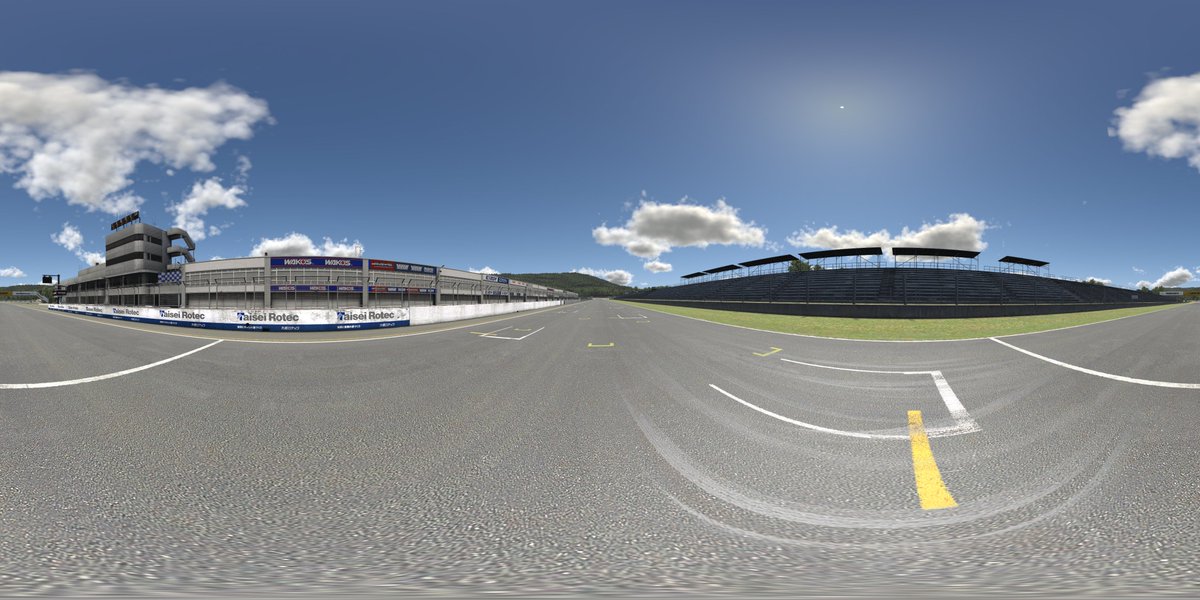 irtrackwalk's tweet photo. The newly done Okayama International Circuit is already finished and ready to be seen in all its new artwork from @iRacing  on https://t.co/Pkztli1dzy

It is a massive contrast the old vs. the new

https://t.co/LOo4EUoPCX https://t.co/Q3Dyt55s5T