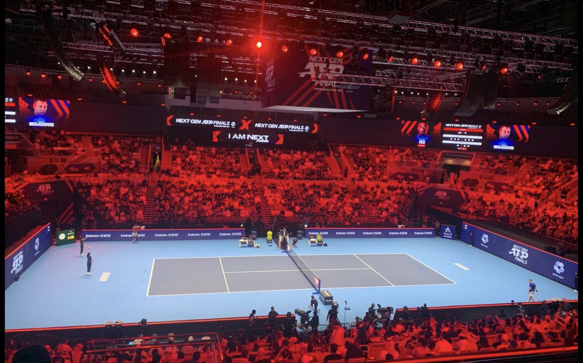 208Films's tweet photo. So proud of our 208 Films team for their work on video production &amp; social media for the #NextGenATPFinals #Jeddah! 🙏🏽🎾🎥 Congratulations and thanks to @sauditenfed @mosgovsa @atptour  plus all the partners who made it a success! #saudiarabia #tennis #content #production https://t.co/rXrlFHOJAH