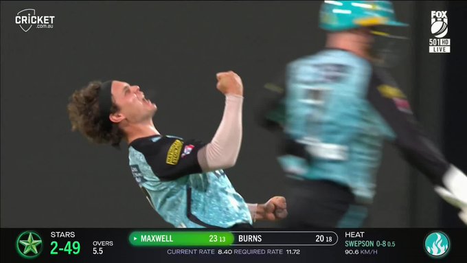 Big wicket for the bowling side... 📹 Credits: Twitter/cricketcomau