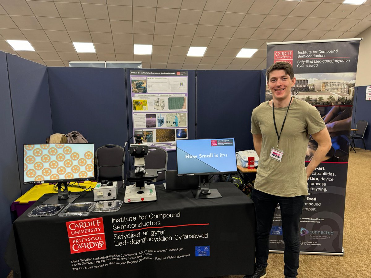 ICS (@icscu) on Twitter photo Great for <a href="/ICSCU/">ICS</a> to be participating in the <a href="/teentechevent/">TeenTech</a> Cardiff Festival today @allnationsconf raising awareness of the career possibilities in #compound #semiconductors. Looking forward to encouraging the engineers and technicians future. <a href="/cardiffuni/">Cardiff University</a> <a href="/cardiffPHYSX/">Cardiff Uni Physics</a> Great for <a href="/ICSCU/">ICS</a> to be participating in the <a href="/teentechevent/">TeenTech</a> Cardiff Festival today @allnationsconf raising awareness of the career possibilities in #compound #semiconductors. Looking forward to encouraging the engineers and technicians future. <a href="/cardiffuni/">Cardiff University</a> <a href="/cardiffPHYSX/">Cardiff Uni Physics</a>