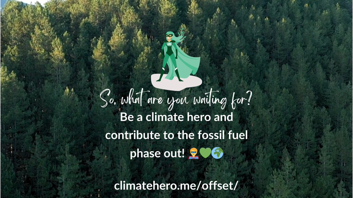 😱🤔 Did you know that the ‘28’ in #COP28 means there have been 28 conferences where world leaders have met to discuss how to manage global heating. 😔 and still #emissions are increasing. 🤯 But you can help. Act now ➡ climatehero.me/offset/ 🙏