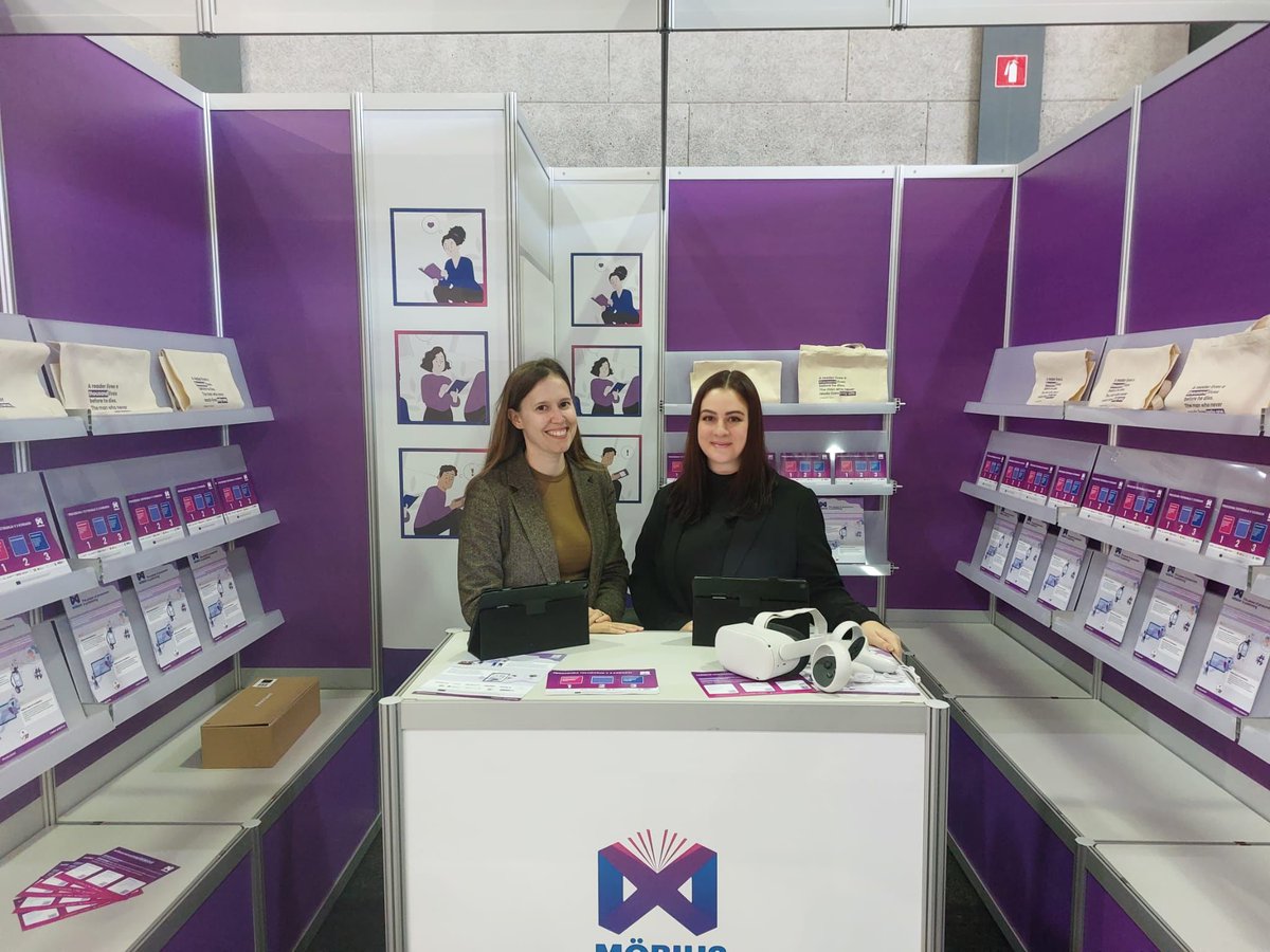 openlivinglabs's tweet image. 💭Have you ever thought about how #DigitalTransformation can change the way you read? @mobius_europe did it!

Last month, @openlivinglabs presented #Mobius applications in two key #BookFairs, in #Vienna and #Ljubljana. 💡

🚀Don’t miss #Mobius next steps: mobius-project.eu