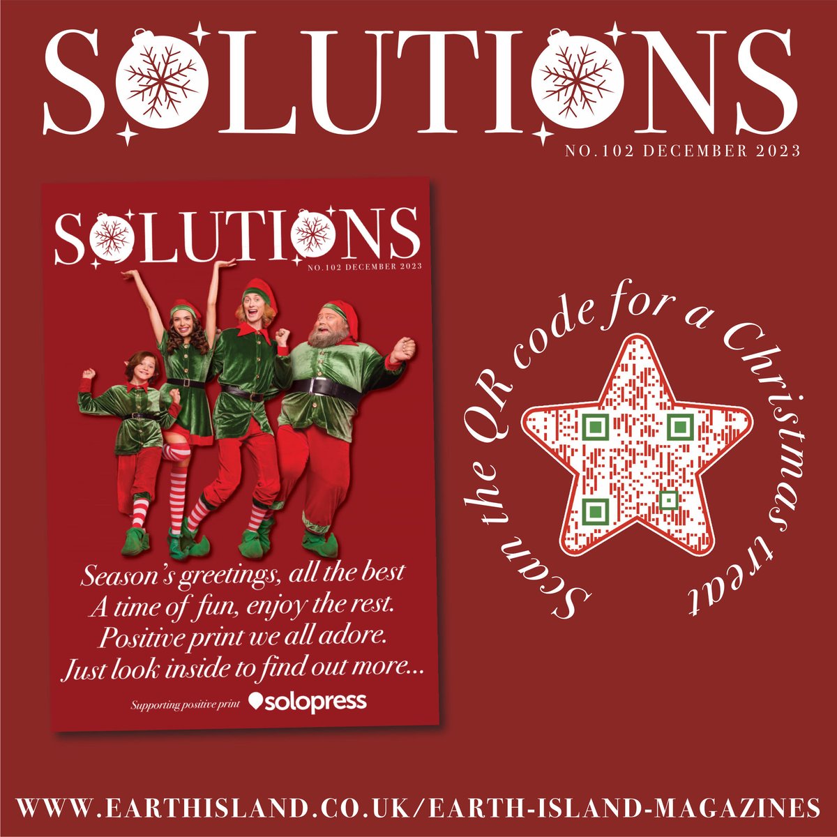 EarthIslandUK's tweet photo. Loving the Christmassy December edition of #Print &amp; #Packaging #Solutionsmagazine! All the positive news, the top products of '23, and the chance to win great prizes in the #Printmas competition too.
https://t.co/8H1mIcep3T https://t.co/6bwt9MgHm4