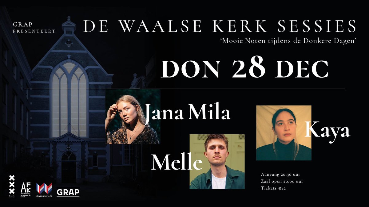 GRAP Amsterdam Popmusic tweet media