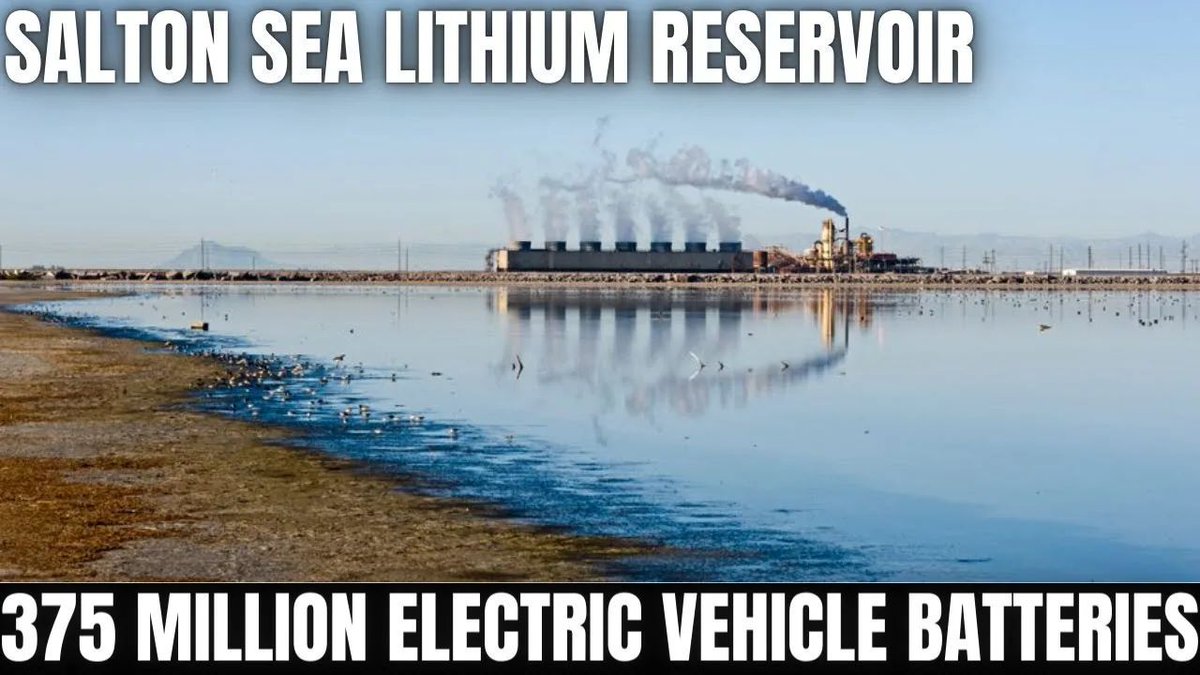 Salton Sea holds $540B lithium, vital for EVs. Concerns rise over environmental impact, water use, and Indigenous sites. #LithiumDiscovery #EVs #Environment

Read more: buff.ly/41bw48k