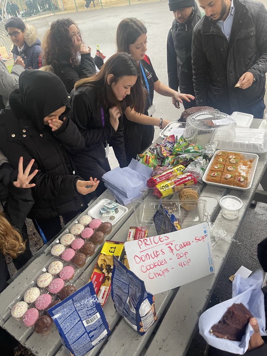 ArkActonAcademy's tweet image. As part of the @FirstGiveUK Project, Y9s hosted a bake sale to raise money for their chosen charity @SaferLondon1 . This empowered them to take positive action for a cause they care about and ignited a spark of social conscience #arkactonacademy, #westlondon, #londonschools