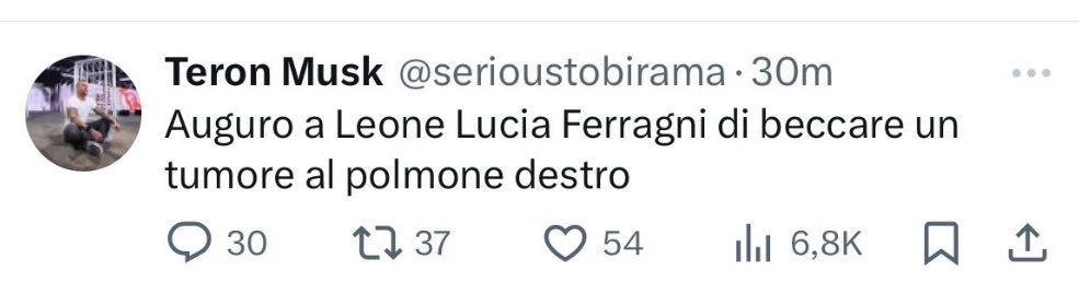 Caro <a href="/serioustobirama/">Señor Tony</a> saresti così coraggioso da dirmi il tuo nome e cognome? O continuiamo a fare i codardi da dietro uno schermo?
Io mi assumo le responsabilità di tutto ciò che dico e faccio, vuoi fare lo stesso? Fammi sapere 💖
