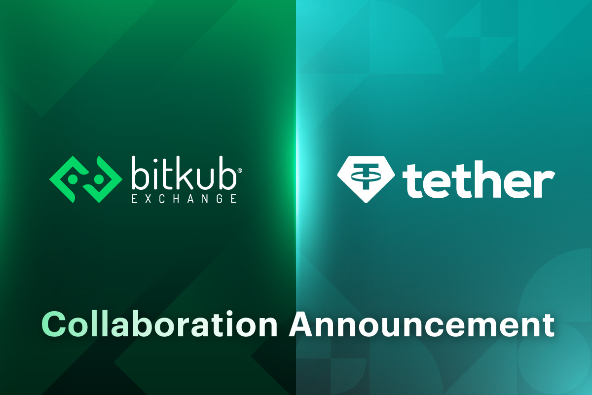 BitkubOfficial's tweet photo. Bitkub Exchange is announcing an official collaboration with @tether to stimulate educational awareness behind Stablecoins and Blockchain.
.
#Bitkub #BitkubxTether #USDT #Tether #Collaboration https://t.co/70h5Sd0sZC
