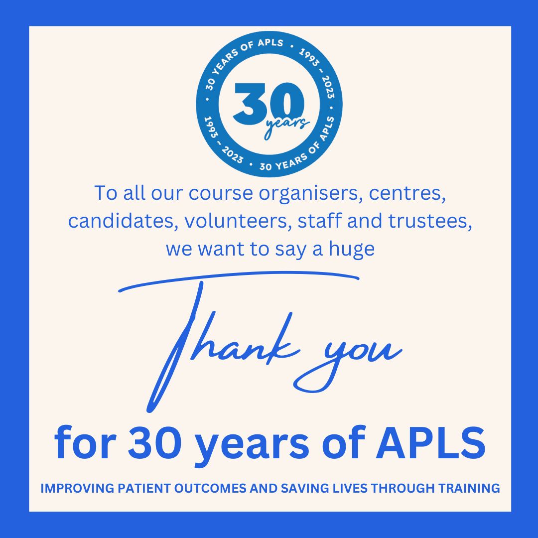_ALSG_'s tweet photo. What an achievement! 30 years of improving patient outcomes and saving lives through APLS training. Thank you to everyone who contributed to us reaching this fantastic milestone.
#AdvancedPaediatricEducation
#Educationattheheart
#APLS7e
#Internationallearning
#SavingLives https://t.co/F9NXAYzAUb