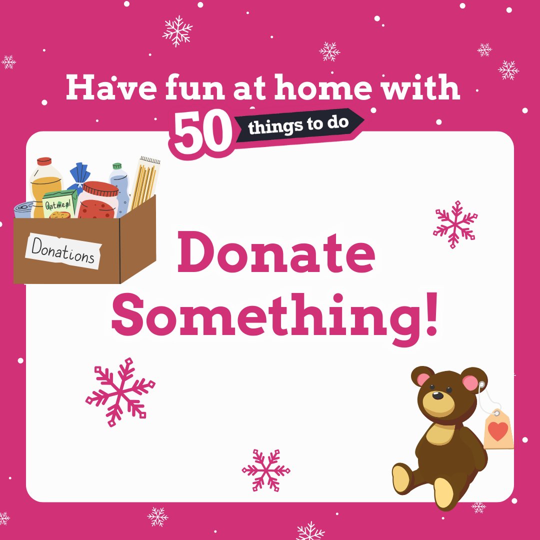 FifeFamilies's tweet photo. 📅 Day 18 of our 50 Things to do Advent Calendar! 👨👩👧👦
🎁 Share the gift of giving and donate something this Christmas 🎁
For more fun ideas, visit our website or download our app:
https://t.co/epCsI8sAdW
#50Thingstodo #Donate #Support https://t.co/P6sNAP8ZtM