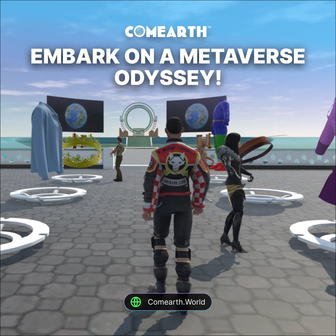 Embark on a transformative #Metaverse journey where endless possibilities await.

Dive into a realm pulsating with boundless #creativity, social wonders, and unparalleled #exploration.

#comearth #virtualreality #web3 #blockchain