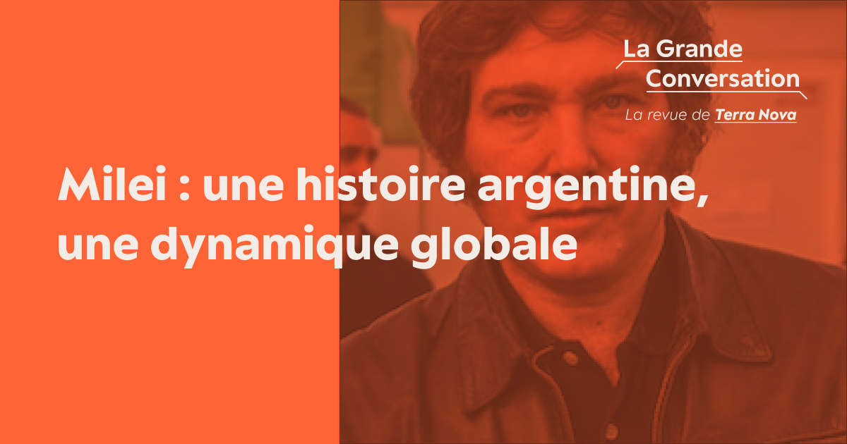 Terra Nova, le think tank (@_terra_nova) on Twitter photo 🇦🇷 #Argentine #JavierMilei : une histoire argentine, une dynamique globale
Mieux comprendre les résultats des dernières élections en Argentine, en dépassant le "personnage Milei"
💡L'analyse de <a href="/JDumontHistoire/">Juliette Dumont</a> pour <a href="/_LaConversation/">La Grande Conversation</a> de <a href="/_Terra_Nova/">Terra Nova, le think tank</a> ➡lagrandeconversation.com/monde/milei-un… 🇦🇷 #Argentine #JavierMilei : une histoire argentine, une dynamique globale
Mieux comprendre les résultats des dernières élections en Argentine, en dépassant le "personnage Milei"
💡L'analyse de <a href="/JDumontHistoire/">Juliette Dumont</a> pour <a href="/_LaConversation/">La Grande Conversation</a> de <a href="/_Terra_Nova/">Terra Nova, le think tank</a> ➡lagrandeconversation.com/monde/milei-un…