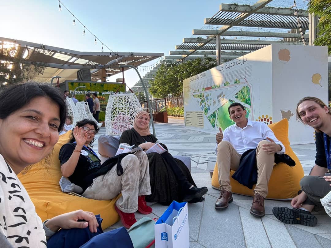 SustainAllLife's tweet photo. Empowering change at COP28 Green Zone! 🌍
SAL Delegates passionately introduce the transformative mission of Sustaining All Life.
Together, we're building a sustainable future. 💚
#COP28 #ClimateAction #SustainingAllLife #UnitedtoEndRacism https://t.co/WBbl6mFuYO