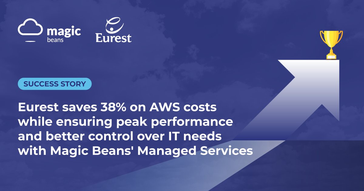 magicbeanscloud's tweet photo. Our awesome team in action: Witness how Eurest optimized their tech environment with Magic Beans’ Managed Services 🚀

👉 Eurest, a leading catering provider, faced high costs and performance issues due to outdated infrastructure. 💸 The solution? (+) https://t.co/0b273Z05Yr