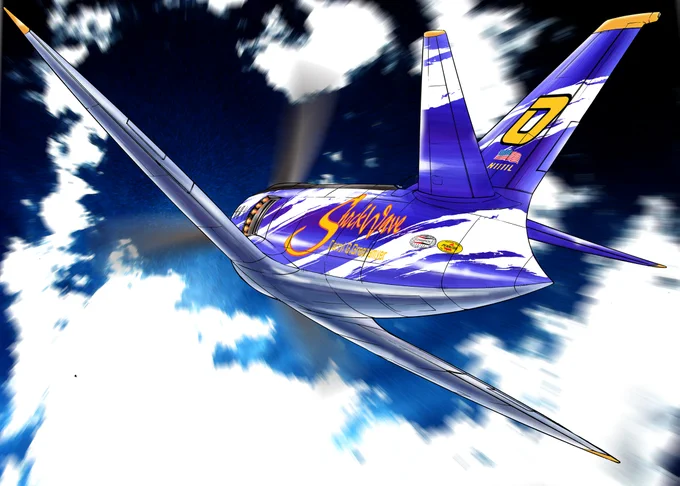 #プロペラ機を貼るんだ