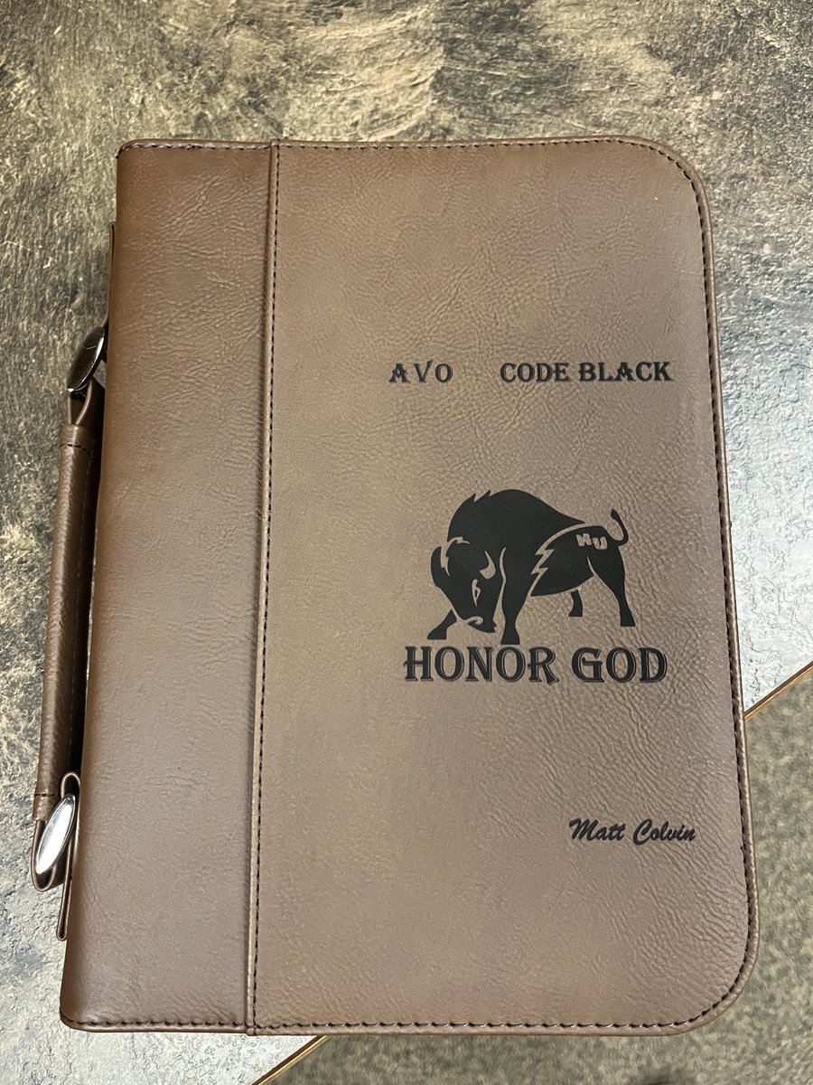 Another sign that Harding is a little bit different. I arrived at my office this morning to find boxes of Bibles - with personalized cover, for every new member of this program - been showing up like this for years now - no idea who is responsible. Praise God