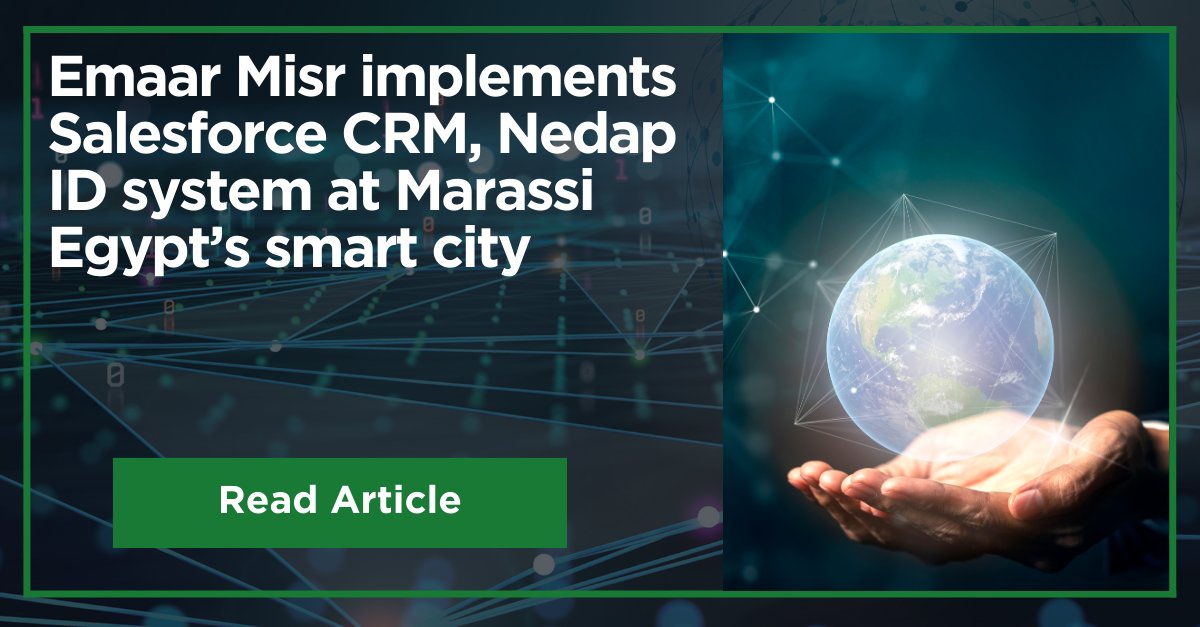 .<a href="/Emaarmisr/">EMAAR Misr</a>, is driving digital innovation with AI-enabled smart city solutions at Marassi, a 6.5 million sqm luxury development on Egypt’s north coast, thanks to a collaboration with <a href="/salesforce/">Salesforce</a>, the global vendor in CRM.

Full article:
intelligentcio.com/africa/2023/11…