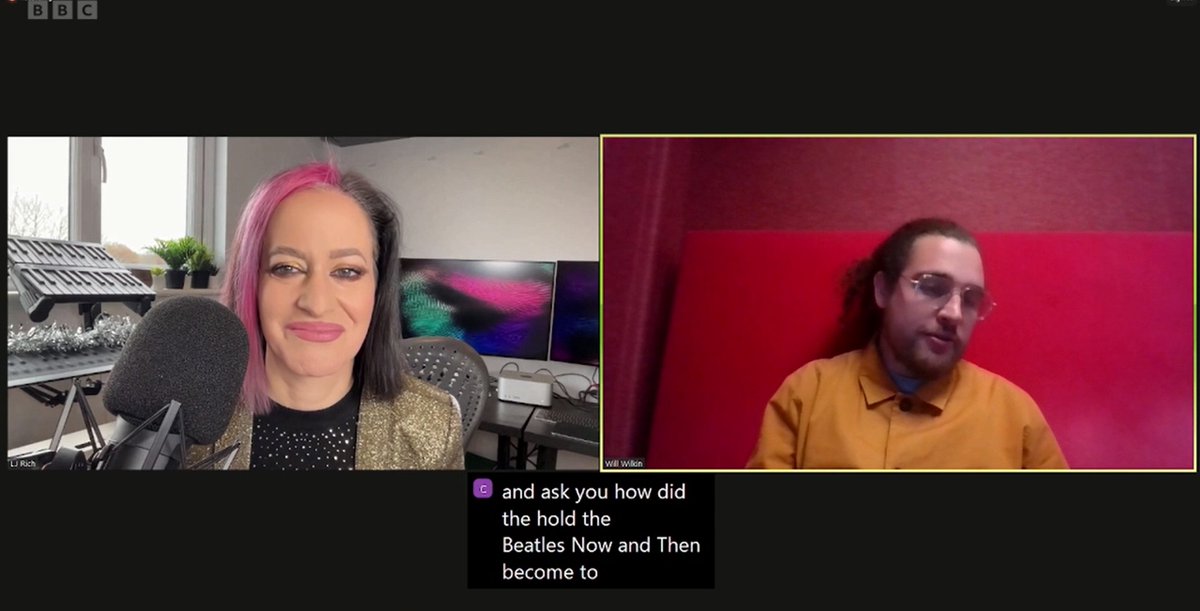 BBCAcademy's tweet image. Commissioning Exec at BBC Music, @WillWilkin, joins us at #SoundsAmazing23 to talk about using machine learning to relook at music from the past including The Beatles' Now And Then.

Ask your questions using #SoundsAmazing23.