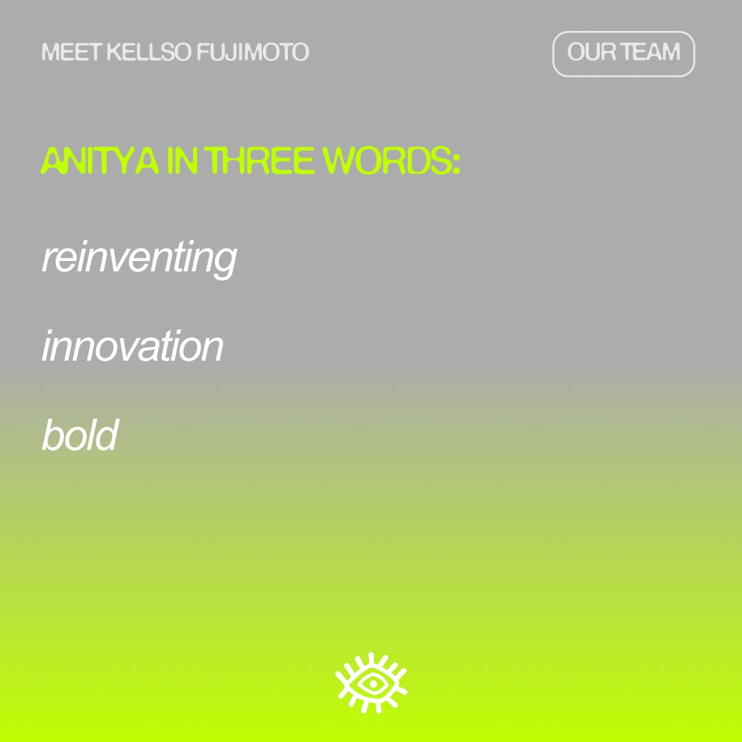 anitya_space's tweet photo. Meet Kellso Fujimoto, our visionary Game Designer specialising in systems and tools research at anitya! Join us on this journey into the future of creativity and collaboration! #anityaTeam #InnovationLeadership #anityaspace #web3 #immersive #GameDesignFutures https://t.co/thMmitebGG