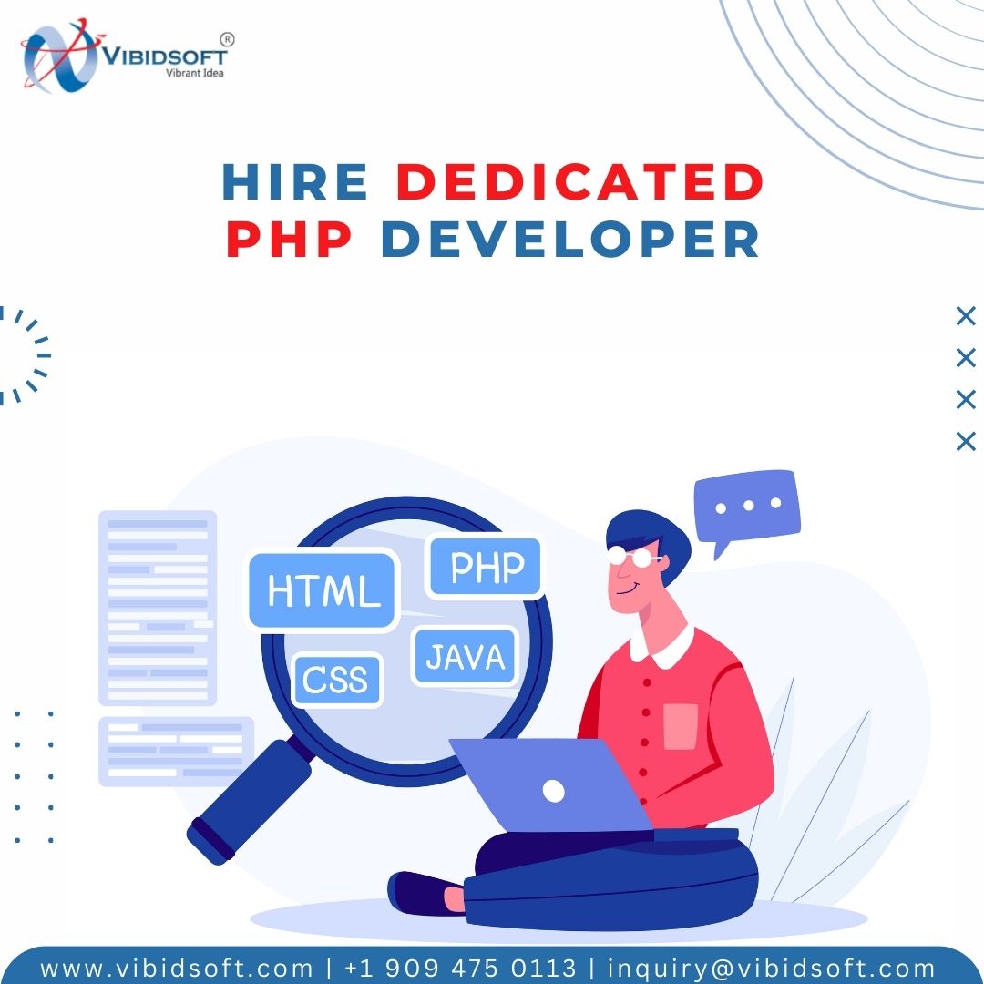 Chirag33169445's tweet image. Hire Dedicated PHP Developer
Ready to take your project to the next level? Contact Vibidsoft today to learn more about our dedicated PHP developer services.
📧inquiry@vibidsoft.com
🌐bit.ly/3ulxfRI
#phpdeveloper #DedicatedPHPDeveloper #HirePHPDeveloper
