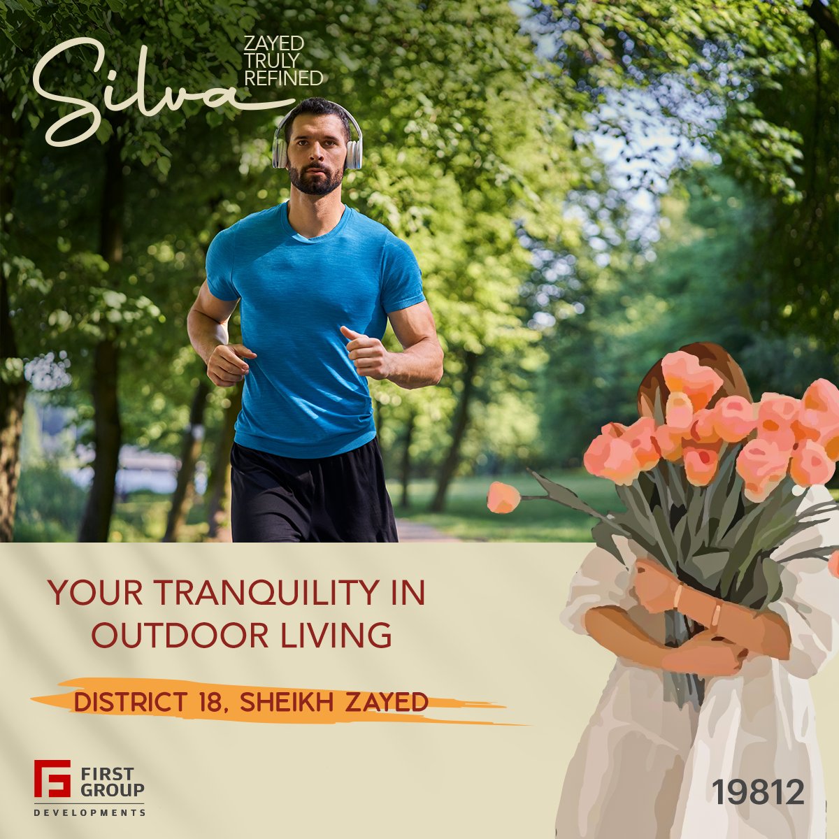 FirstGroupEgypt's tweet image. Into nature, into Zayed!
Each residence feels refreshed with an outstanding living experience in Silva; a place where life is meant to be lived to the fullest.

Silva | District 18, Sheikh Zayed
#FirstGroup #Silva #SheikhZayed