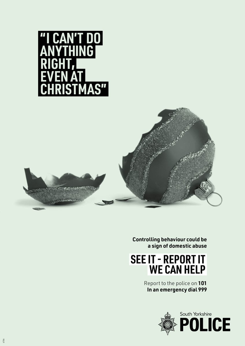 If you are experiencing domestic abuse or have concerns for someone else's safety then contact South Yorkshire Police on 101.

If it is an emergency, someone has been injured or is in immediate danger, call 999

You can also report concerns online at reportingcrime.uk/SYPDA/