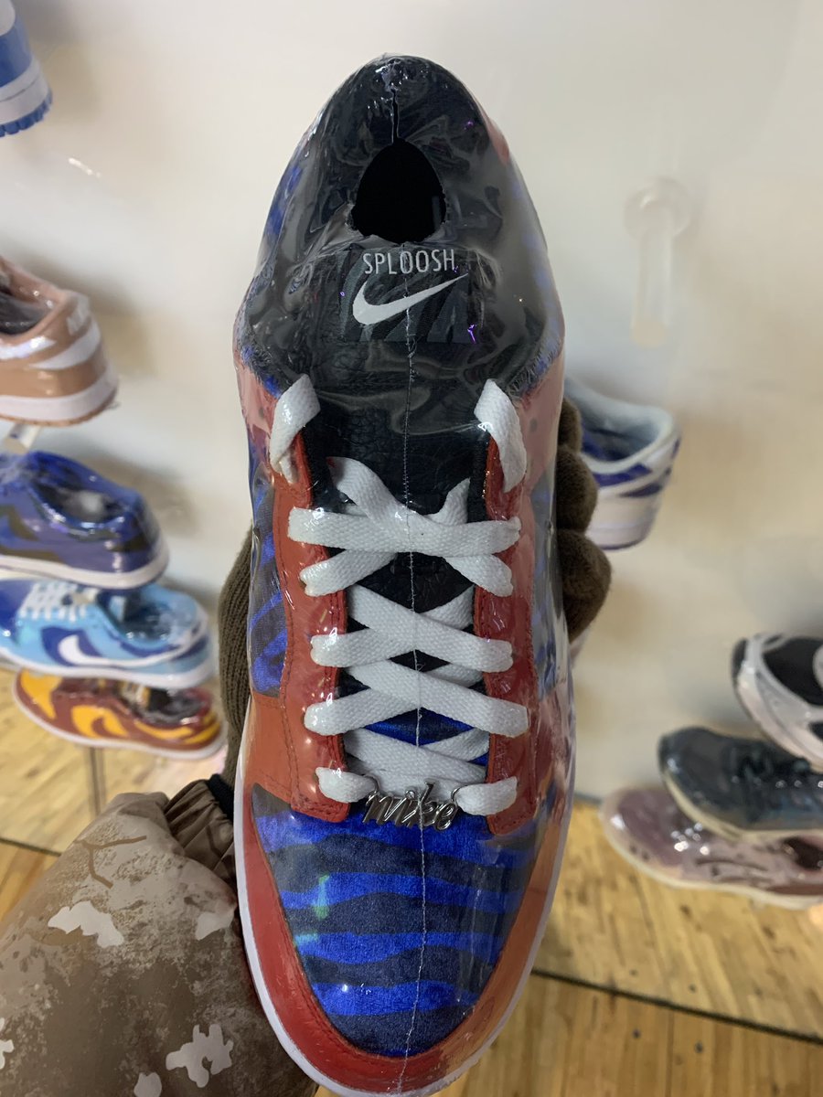 CashOverClout's tweet photo. CashOverClout dunks available online and in store at Iridium Lab (108 n. State) https://t.co/Gq9r2bUa5L https://t.co/Fxcec8PEDZ