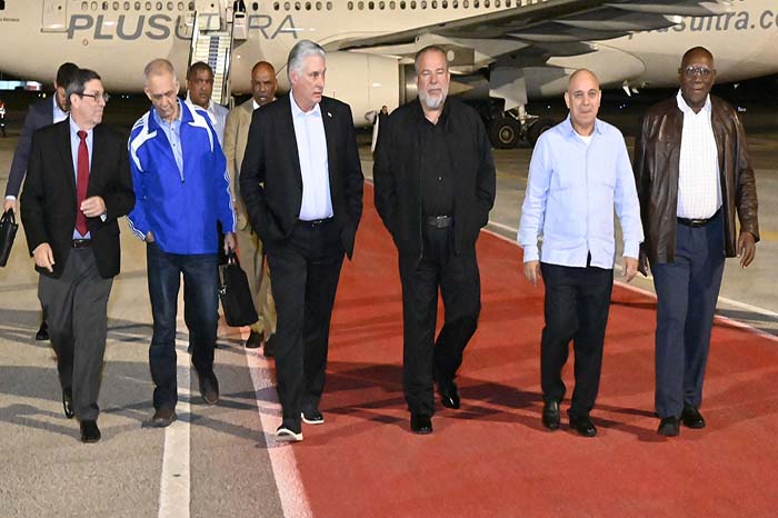 Díaz-Canel en Cuba tras gira por Medio Oriente pcc.cu/diaz-canel-en-…