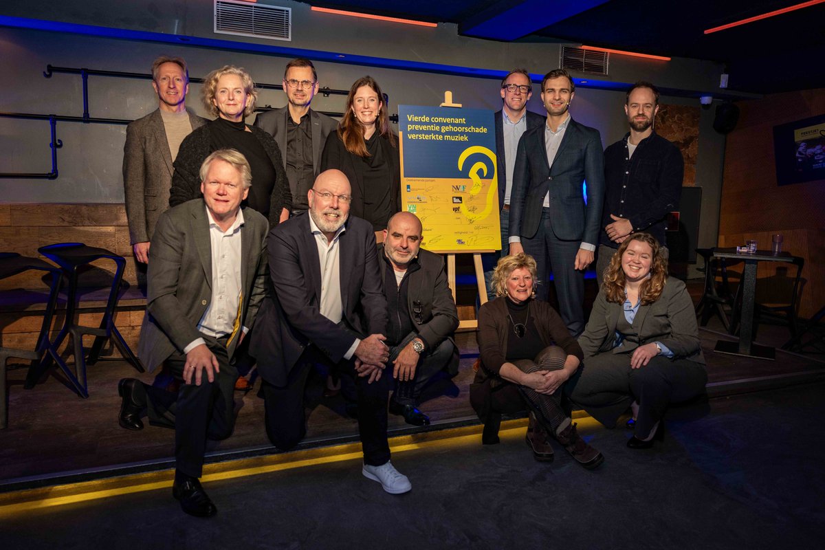 Goed nieuws 👍 Horeca en geluidstechnici doen mee met aanpak voorkomen gehoorschade. 

Het vierde Convenant Preventie Gehoorschade Versterkte Muziek is gisteren ondertekend: ggdghor.nl/actueel-berich… #ondertekening #GGD #GGDGHORNederland 

<a href="/KHN/">KHN</a> <a href="/MinVWS/">Ministerie van VWS</a> <a href="/VPT_Zichtlijnen/">VPT & Zichtlijnen</a>