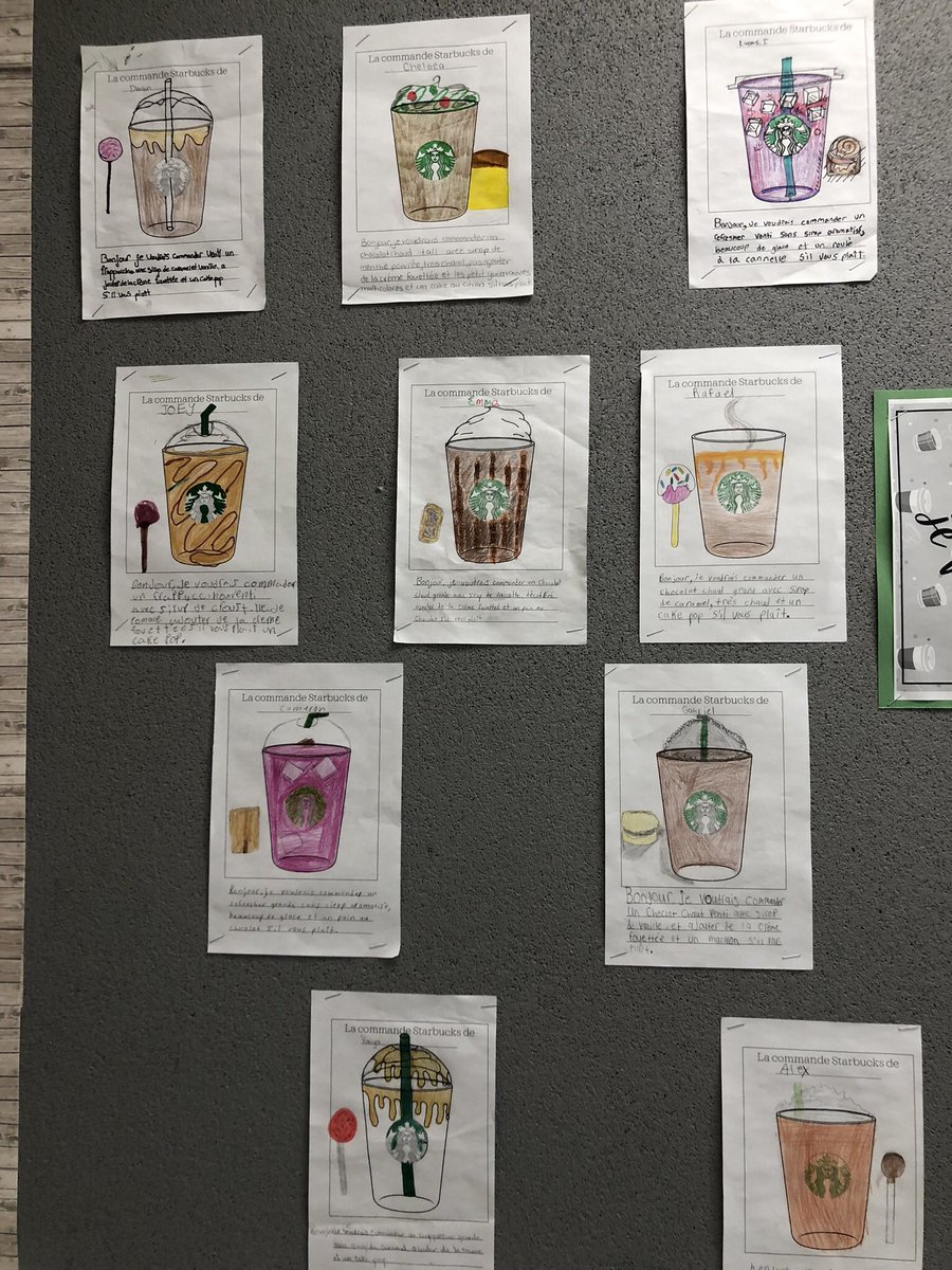 Grade 7s <a href="/StMaryOakville/">St. Mary Oakville</a> are expert baristas ⭐️

🥤🍵☕️ <a href="/HCDSBFrench/">HCDSBFrench</a>