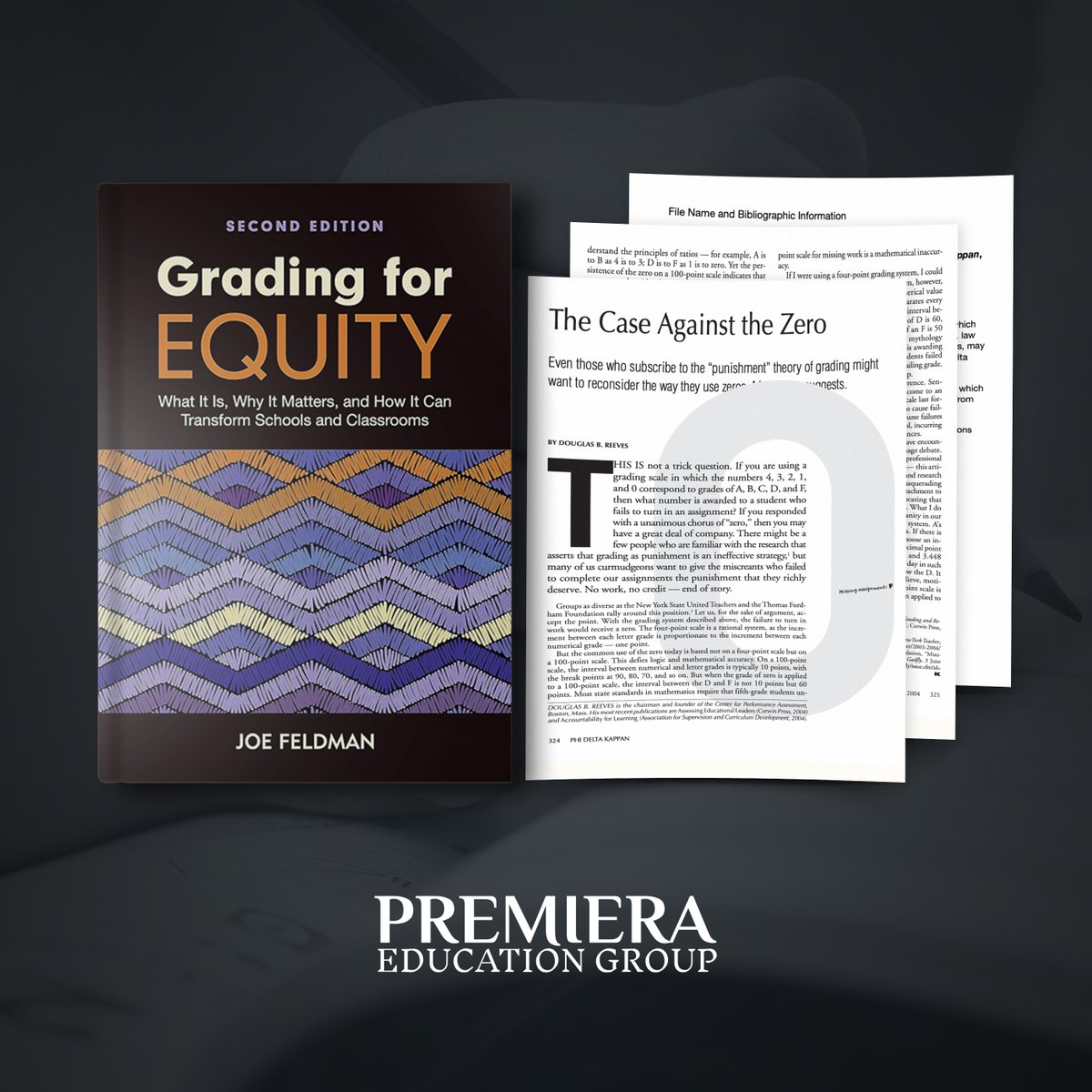 premieraedu's tweet photo. Joe Fedlman’s book Grading For Equity (2019) makes an excellent case for not assigning zeros in grading. What is your view as an educator in giving a zero in grading?
https://t.co/QBTuCQeGvA
https://t.co/Jx0XbfwGYr
https://t.co/wYJ5Rk4CE2
#Education #Academics #GradingEquity https://t.co/5l65bKgptM