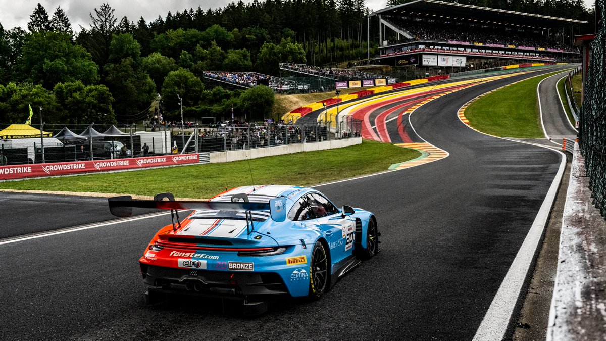 #Spa24h - On #ThrowbackThursday we look back to this year's @24HoursofSpa. In Belgium, @DTM driver Tim Heinemann set the fastest lap of the race in 2:17.087 minutes at the wheel of Huber Motorsport’s #Porsche #911GT3R