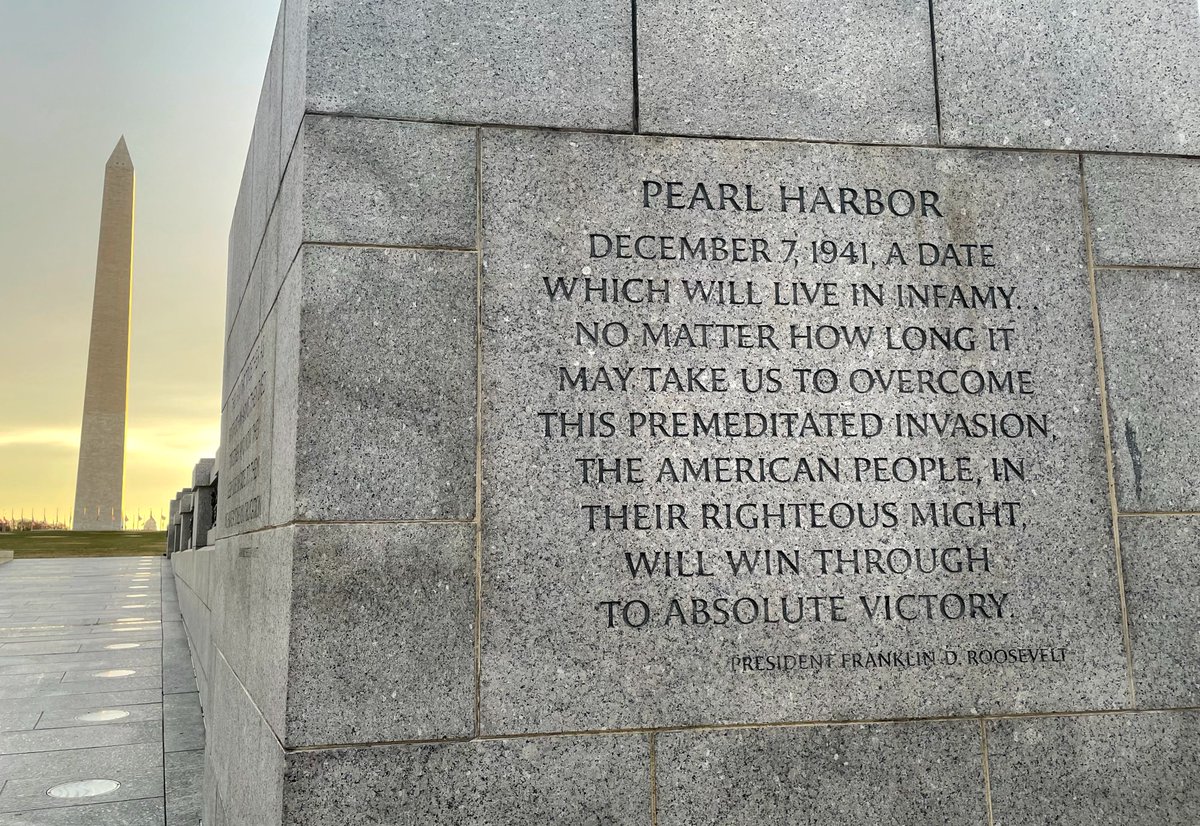 Shattering a peaceful morning, #OTD in 1941, the Japanese attack