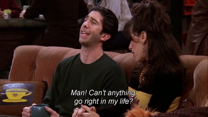 ChandlerBing_12's tweet photo. Thursday mood: Ross Geller https://t.co/XRFffQGWtE