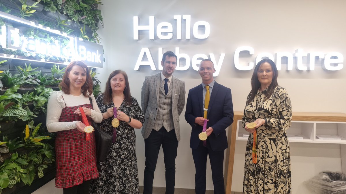 BigDeal Northern Ireland (@nibigdeal) on Twitter photo 🌟Amanda attended the opening of Danske Bank's new branch at the Abbey Centre in Newtonabbey.
🏅She met Paralympic gold medallist <a href="/TeamMcKillop/">Dr. Michael McKillop MBE</a> and got to hold the gold Olympic gold medal.
It was great to see Danske Bank showcase their new state of the art branch. 🌟Amanda attended the opening of Danske Bank's new branch at the Abbey Centre in Newtonabbey.
🏅She met Paralympic gold medallist <a href="/TeamMcKillop/">Dr. Michael McKillop MBE</a> and got to hold the gold Olympic gold medal.
It was great to see Danske Bank showcase their new state of the art branch.