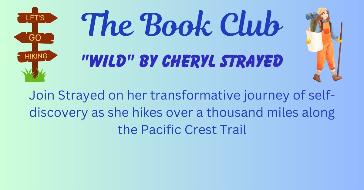 📚 Thursday Book Club 'Wild' by Cheryl Strayed
Join Strayed on her transformative journey of self-discovery as she hikes over a thousand miles along the Pacific Crest Trail. #Wild #JourneyOfSelfDiscovery #ThursdayBookClub #BookSuggestion 🌟🧡📚 #bookclub