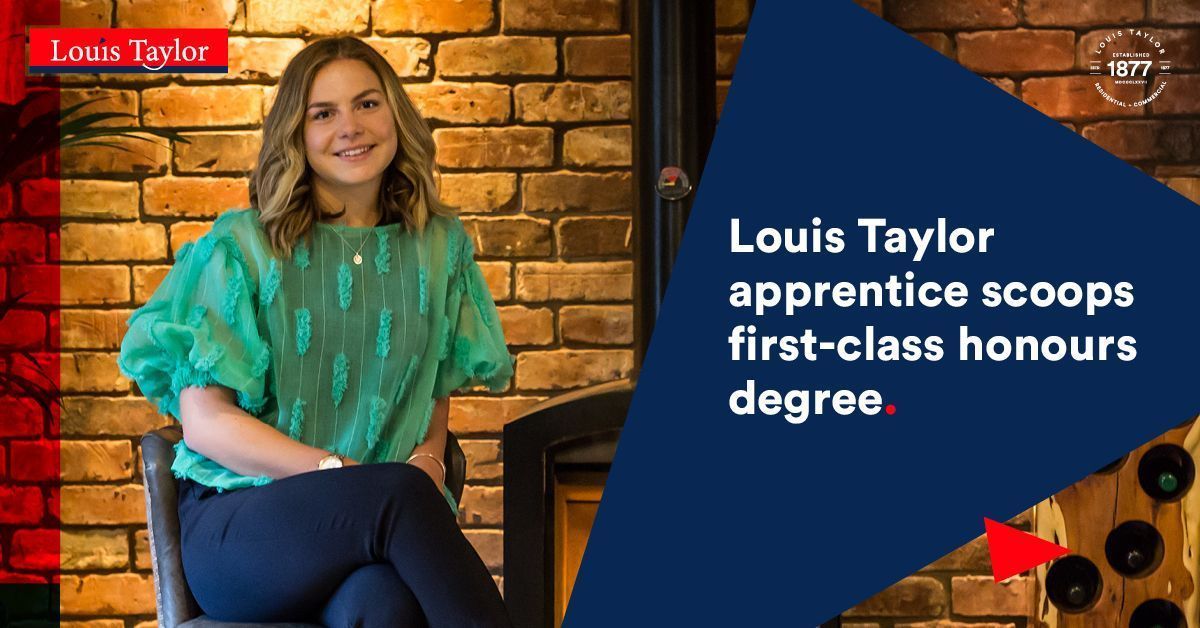 Louis Taylor Ltd have been sponsoring five apprentices pursuing degree qualifications at Salford University. We are pleased to share that apprentice Annabel Brugger-Goring has attained a first-class degree in Business Management after four years of hard work.