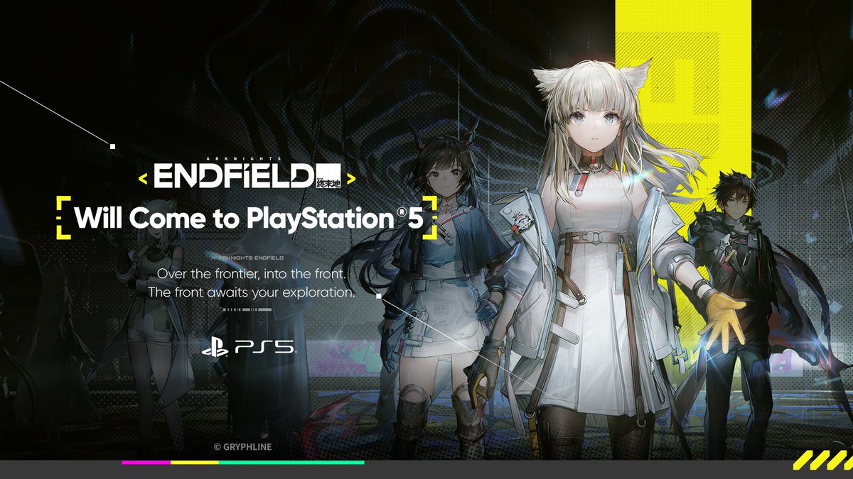 AKEndfield's tweet photo. Endfield Industries needs more hands on deck!

Arknights: Endfield Will Come to PlayStation®5

Pre-registration: https://t.co/hxGSXgh8Au
#ArknightsEndfield #Endfield https://t.co/sIymqm4205