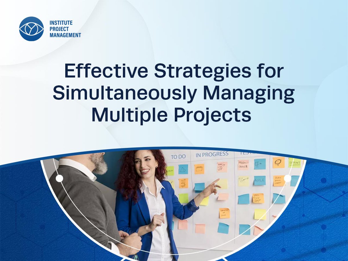 ProjectMgmtInst's tweet image. Our article contains strategies and techniques to help you manage multiple projects effectively for better project outcomes.

Read now: bit.ly/3TadbAw 

#multipleproject #strategy #projectmanagement
