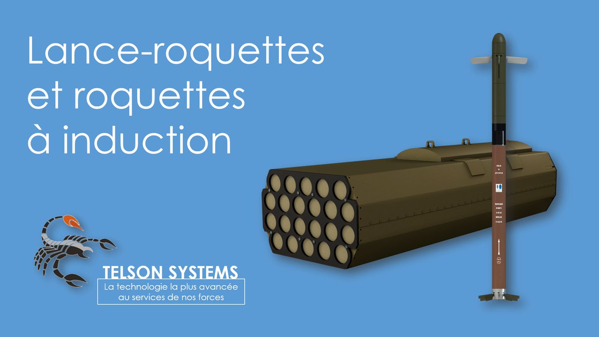 TheatrumBelli's tweet photo. Les roquettes françaises #TELSON de #Thales, activées par induction sont plus modernes, plus sécurisées, plus performantes (meilleure précision) que les roquettes conventionnelles de 70 mm.
>> https://t.co/yJBr1dOOsD https://t.co/mvSFfhvUPC