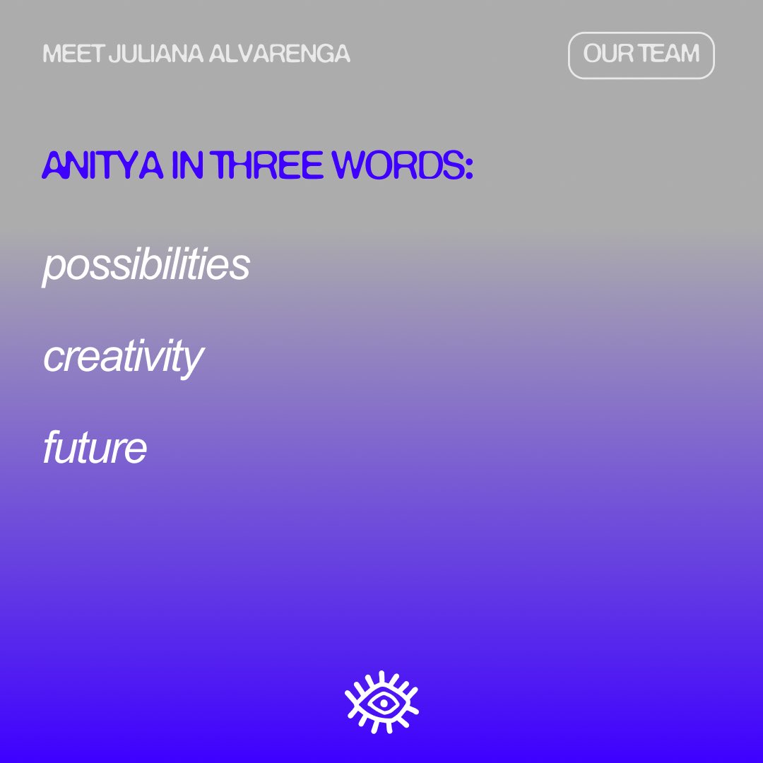 anitya_space's tweet photo. Introducing Juliana, our Operations & Business Development leader at anitya!
Passionate about new technologies, Juliana is here to elevate your immersive 3D experiences with anitya’s low-code software toolkit. Welcome to the future of creativity and collaboration!
#anityaTeam https://t.co/8SUxdNcSC9