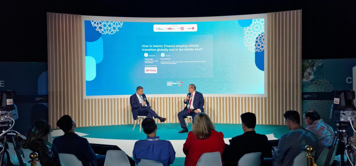 Climate_Action_'s tweet image. "The future is collaborative, the future is green and sustainable, and the future is digital" - Mohamed Damak, Managing Director, Sector Lead Financial Institutions and Global Head of Islamic Finance at S&amp;amp;P Global Ratings @SPGlobalRatings 

#COP28 #CAS23 #ClimateAction #Dubai