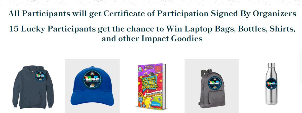 thetarunguptaa's tweet photo. Want to know about the Swag? 

Don't miss out on this incredible opportunity to contribute, learn, and bag some cool swags. 🎉 Hurry up, register now, and let's code for a better future! 💻

𝐋𝐢𝐧𝐤 - https://t.co/1M8rGYjw9W

 #ImpactHackathon23 #SalesforceHackathon #Salesforce https://t.co/h4oNfZrBj3