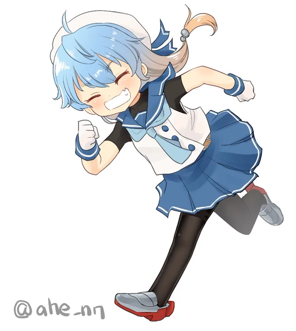走る佐渡様