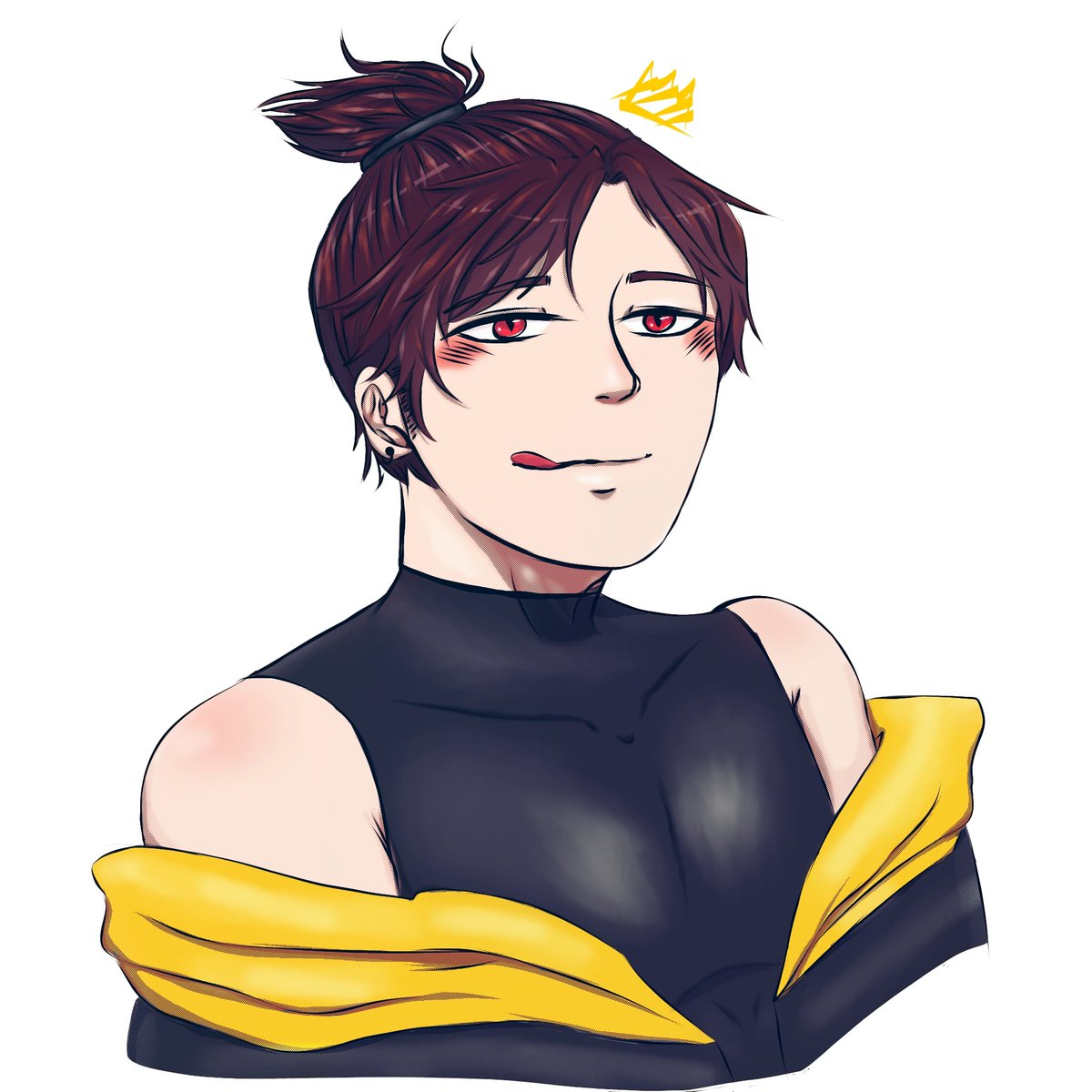 Haven't drawn digitally in a while so I drew my oc Kiji!

#art #oc #digitalart #ibisPaintX